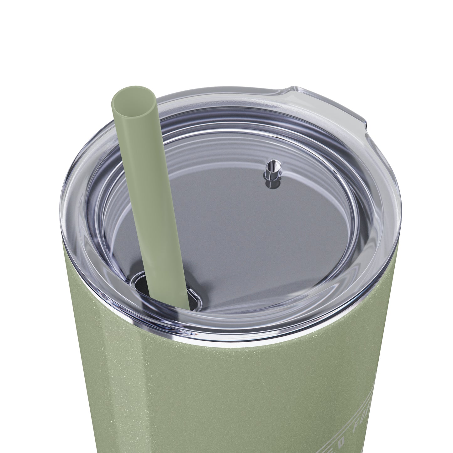Created For This Season, Football, Skinny Tumbler with Straw, 20oz