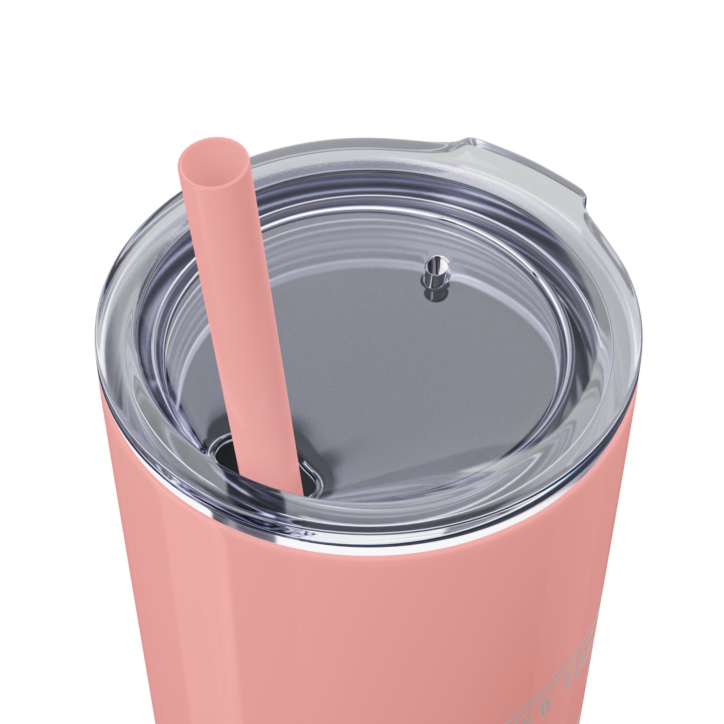 Created For This Season, Football, Skinny Tumbler with Straw, 20oz