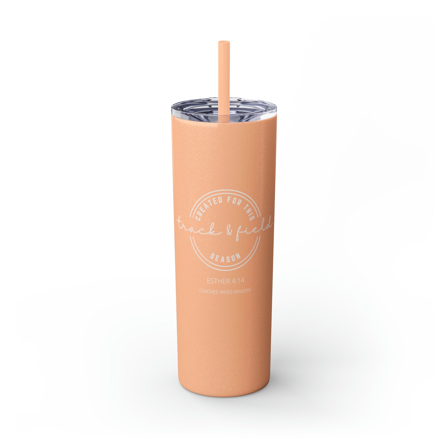 Created For This Season, Track & Field, Skinny Tumbler with Straw, 20oz