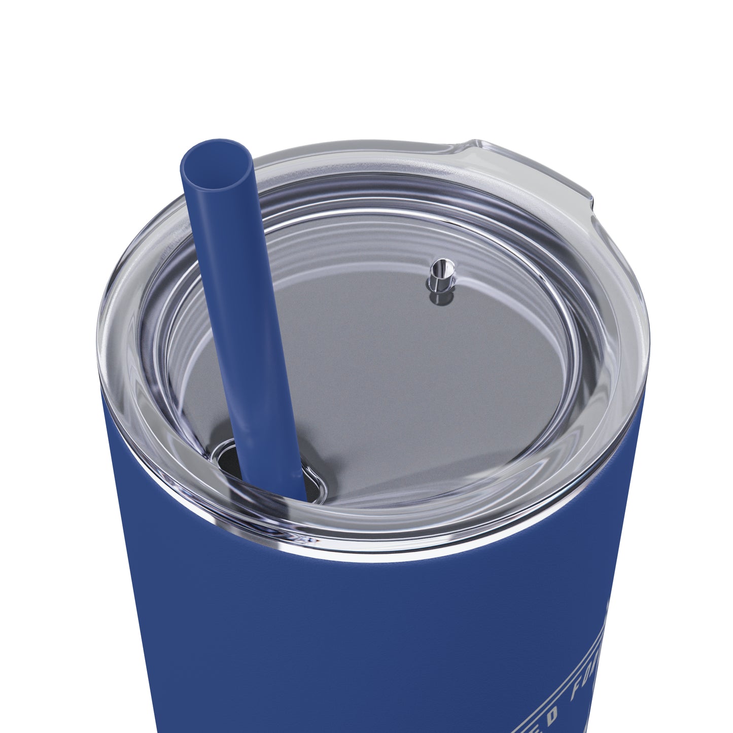 Created For This Season, Football, Skinny Tumbler with Straw, 20oz