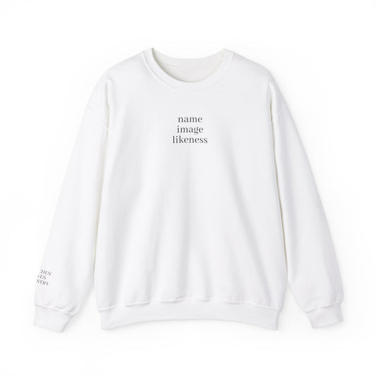 His Name, Image & Likeness Crewneck Sweatshirt
