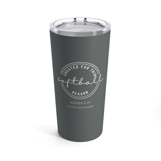 Created For This Season Stainless Steel 20 Oz Softball Coach's Wife Tumbler